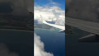 Virgin Australia Boeing 737800 Downwind leg for landing on Gold Coast Runway 14 [upl. by Aehtorod]