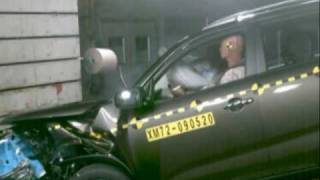 New Kia Sorento Euro NCAP frontal crash test [upl. by Yelbmik]