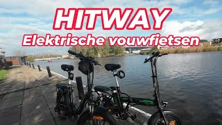 Hitway elektrische vouwfietsen voordelig geprijsd [upl. by Lavud]