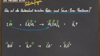 Vergleich SB und RedoxReaktionen [upl. by Adiol]