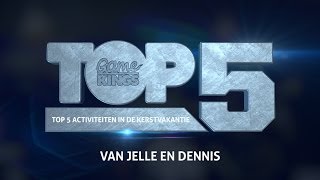 Gamekings Top 5 Activiteiten in de Kerstvakantie met Jelle en Dennis [upl. by Ailama744]