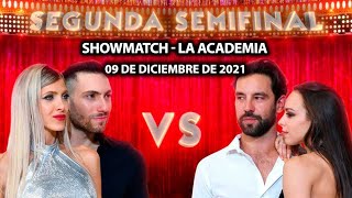 Showmatch  Programa 091221  SEGUNDA SEMIFINAL DE SHOWMATCH quotLA ACADEMIAquot Cande VS Cachete [upl. by Morton458]