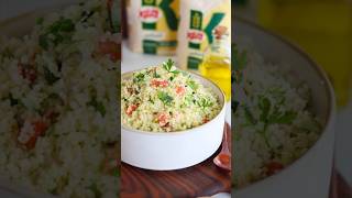 Salade de couscous tabouleh couscoussalad couscous salad saladrecipe [upl. by Franky]