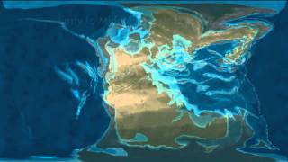 Earths Palaeogeography In 600 Million Years [upl. by Ollayos]