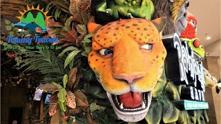 Rainforest Cafe Mall Of America Adventure [upl. by Nahem]