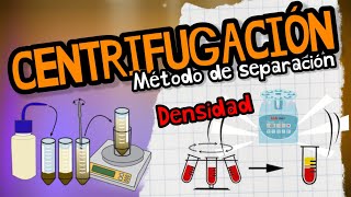 ¿QUÉ ES LA CENTRIFUGACIÓN ⚡ Métodos de separación de las MEZCLAS fácil y sencillo en 3 minutos [upl. by Baras]