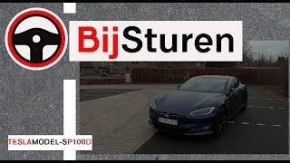 BijSturen  2018 Tesla Model S P100D 612PK test review [upl. by Wolfie]