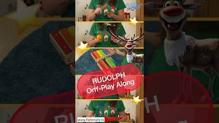 ORFF PLAY ALONG „Rudolph“  Boomwhackers amp Co  musikfürkinder flohimohrtv orff playalong [upl. by Akinnej156]