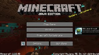 Java UI Addons For Minecraft 116 [upl. by Nahn]