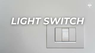 LIGHT SWITCH ON OFF sound effect  Copyright free  Soundsify Collection [upl. by Semajwerdna]