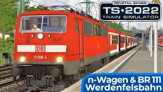 WERDENFELSBAHN  Regionalexpress München – Kochel am See  TRAIN SIMULATOR 2022  Nahverkehr BR 111 [upl. by Eniroc]