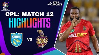 Kieron Pollards quickfire 52 took Trinbago over the line  CPL 2024 Highlights  CPLonStar [upl. by Aiciruam]