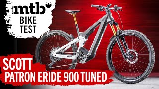 Biketest SCOTT PATRON eRIDE TUNED I Enduro E MTB I Bosch Performance Line CX Smart System [upl. by Llemaj]