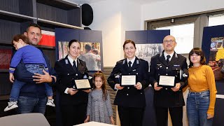 Premiazione del concorso fotografico quotMassimo Masone vittima del doverequot [upl. by Nabalas151]