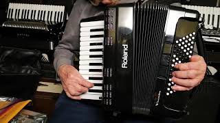 FR1X Roland V Accordion [upl. by Ridglea76]