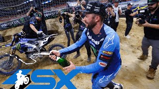 Supercross Round 12 450SX Highlights  St Louis MO The Dome At Americas Center  Mar 30 2024 [upl. by Yerok]