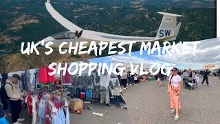 UKs Cheapest Market Shopping Vlog Wellesbourne Airfield Market Adventures [upl. by Netram669]