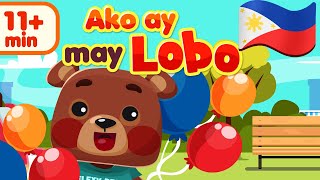 Ako ay May Lobo amp More Filipino Nursery Rhymes  Awiting Pambata Songs [upl. by Viridissa]