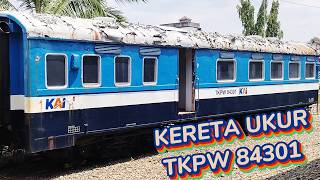 KERETA UKUR TKWP 84301 KERETA LANGKAH YANG SEKARANG JARANG TERLIHAT [upl. by Awra]