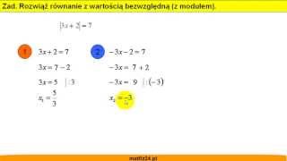 Rozwiąż moduł 3x27  Zadanie  Matfiz24pl [upl. by Adalia]