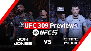 UFC 309 존 존스 VS 스티페 미오치치 [upl. by Arocet]