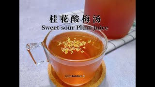 【ENG SUB】桂花酸梅汤 Sweetsour Plum Juice 酸甜解腻，消暑止渴，这才是夏天的正确打开方式 Chinese Beverage【JiJis Kitchen🍴】 [upl. by Cornell]