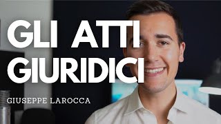 GLI ATTI GIURIDICI  ⏳ DIRITTO PRIVATO IN 3 MINUTI ⌛️diritto privato lezioni [upl. by Uzzi189]