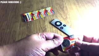 How To Replace The Battery In Your Apple Remote Using CR2032 Battery [upl. by Koloski648]