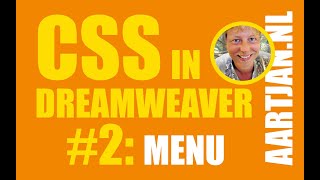 CSS in Dreamweaver – Deel 2 [upl. by Henryk]