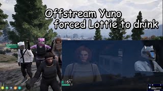 LOTTIE couldnt stop laughing when offstream SYKKUNO uses Corpse Husband voice changer in GTA V RP [upl. by Hannavas]