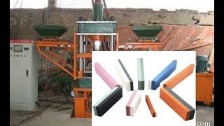 Sharpening stone making machine knife polishing block manufaturing machine [upl. by Gaul]