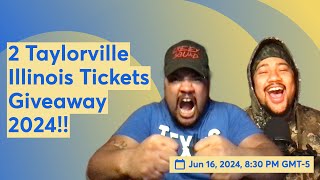 Giving away 2 Ryan Upchurch Tickets to Taylorville Illinois [upl. by Enneiluj972]