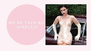 Girdle Talk Pt I All You Need to Know About Vintage Style Girdles [upl. by Hardunn]