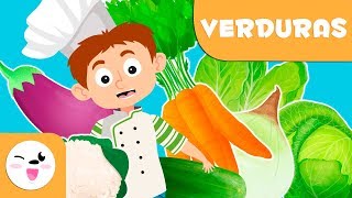 Aprende las verduras  Vocabulario para niños [upl. by Teerprug]