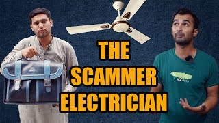 The Scammer Electrician  DablewTee  Comedy Skit  WT [upl. by Carr]