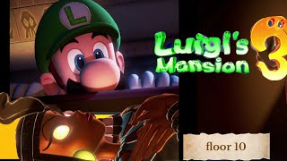 luigis get 11 floor button luigis mansion 3 floor 10 fight with mummy ghost [upl. by Eibor]