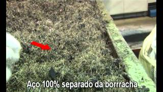 Recicladora de Pneus  video completo Português [upl. by Watt]