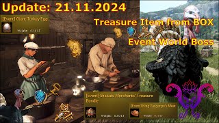 BDO Update 21112024  World Boos  Treasure Item Chance to Get  by Miley [upl. by Nivaj92]