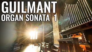 🎵 Guilmant  Organ Sonata 1 in D minor  Organ of Romsey Abbey [upl. by Assiruam773]