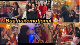 bua ki Spinster Party Vlog 🥳🎉  Khushi Pathak enjoying vlogger familyvlog [upl. by Backer37]