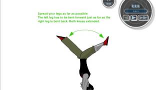 Back Handspring Stepout [upl. by Hillard]