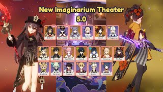 NEW IMAGINARIUM THEATER 50  Full Clear  Genshin Impact 50 [upl. by Alcott694]