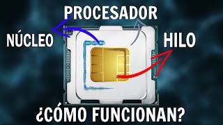 CPU Nucleos e Hilos  Explicación sencilla [upl. by Aicilas]