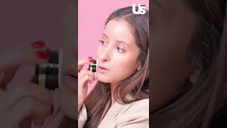 Us Weeklys beauty editors try Laura Gellers Baked to Go BronzenBrighten foundation [upl. by Ekusoyr]