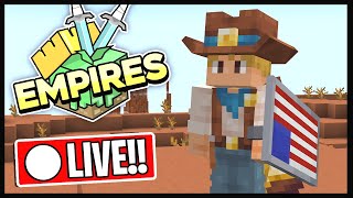 LAST STREAM BEFORE AMERICA  Empires SMP S2 119 [upl. by Fronnia]