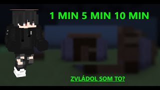 Dokážem postaviť dom za 1 min 5 min a 10 min [upl. by Haimerej4]