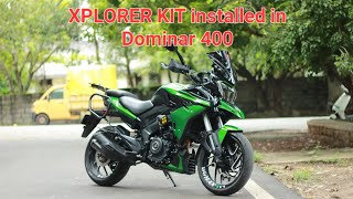 AUTOLOGUE XPLORER KITinstalled on dominar 400Abhiis vlogs [upl. by Oiramat]