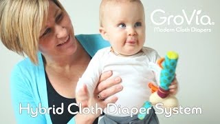 GroVia Hybrid Cloth Diaper System [upl. by Pachton]