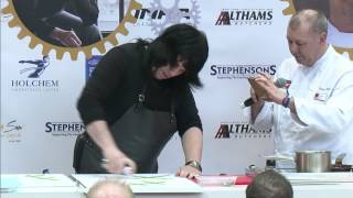 Michael OHare cooks in Chef Live at NRB 2015 [upl. by Breed468]