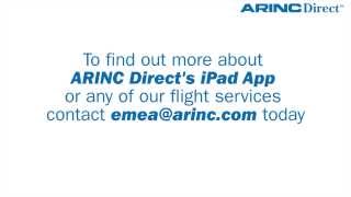 ARINC Direct Flight Planning iPad App Demo  Aviation Weather File Flight Plans amp APIS [upl. by Lewert]